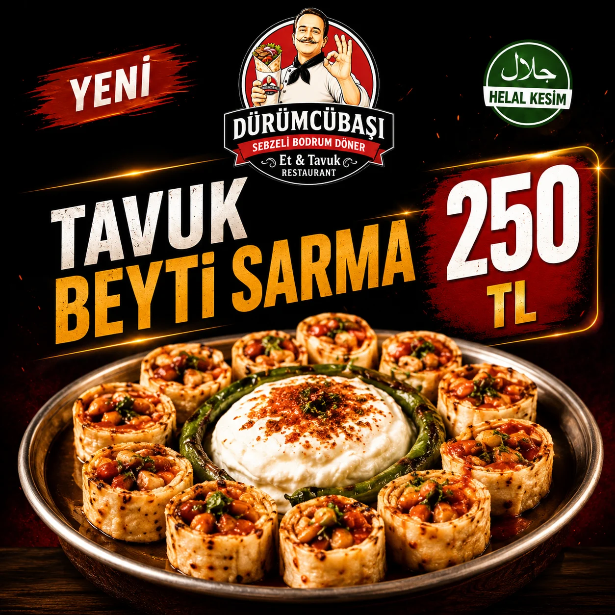 Tavuk Beyti Sarma
